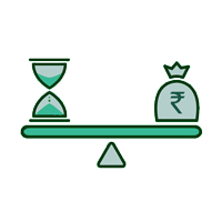 Money balanced with time